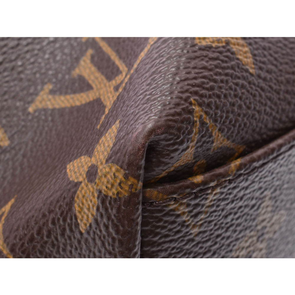 Louis Vuitton Monogram V Line Cabas NS Brown Leather Shoulder Bag Strap - Picture 7 of 11